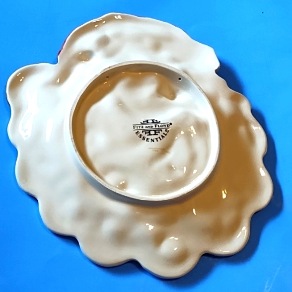 Fitz And Floyd Holiday Canape Plate - Picture 8 of 9